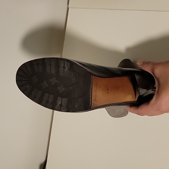 Booties. Franco Cuadra. Size 7. Black and gray. Leather and suede - Picture 4 of 4